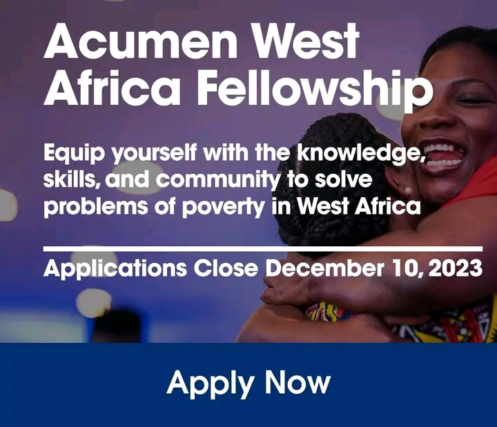 Acumen West Africa Fellows Program 2024