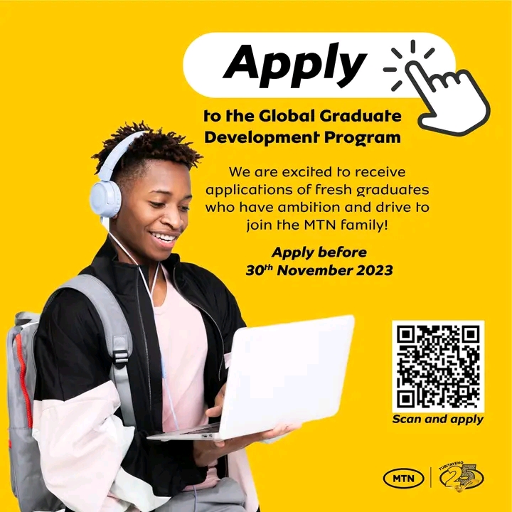 MTN Global Graduate Development Program 2024 for Young Graduates Across Africa