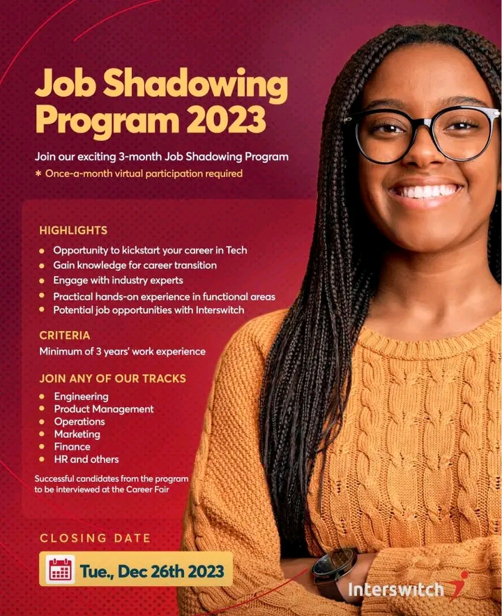 Job Shadowing Program