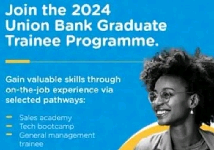 Union Bank Management Trainee Programme 2024 for Young Nigerian Graduates