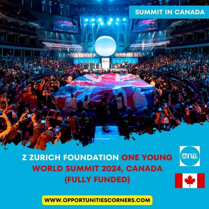 Z Zurich Foundation scholarship to attend one young world summit in Canada