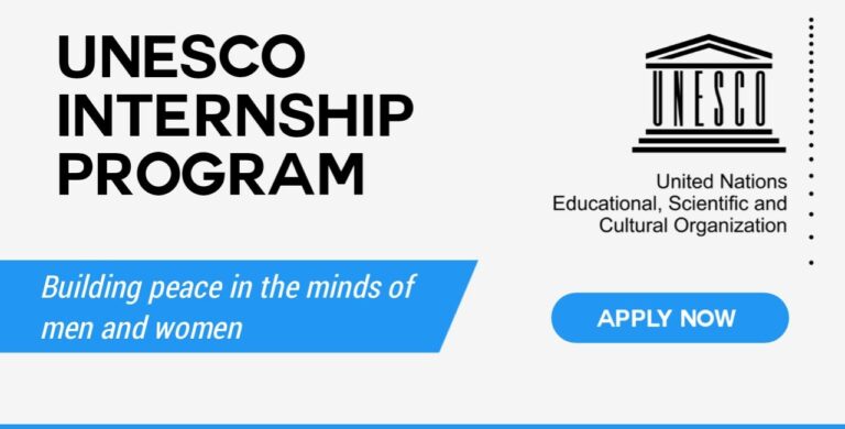 Call for Applications: UNESCO International internship 2024