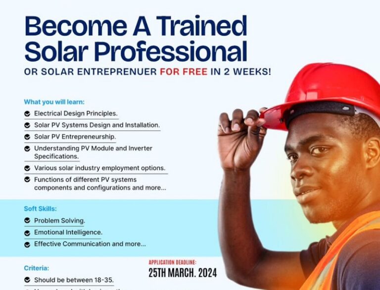 RETTI X WAVE Solar Training Program 2024