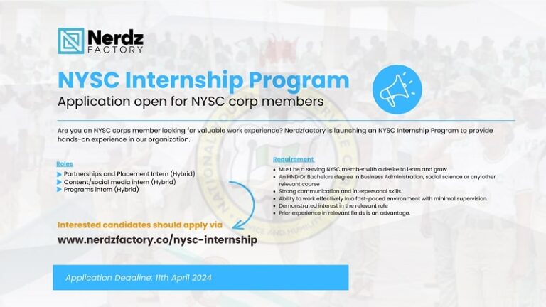 NerdzFactory NYSC
