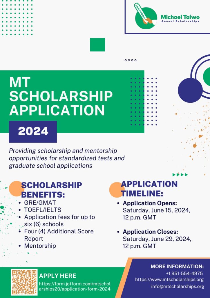 MT Scholarship Programme 2024
