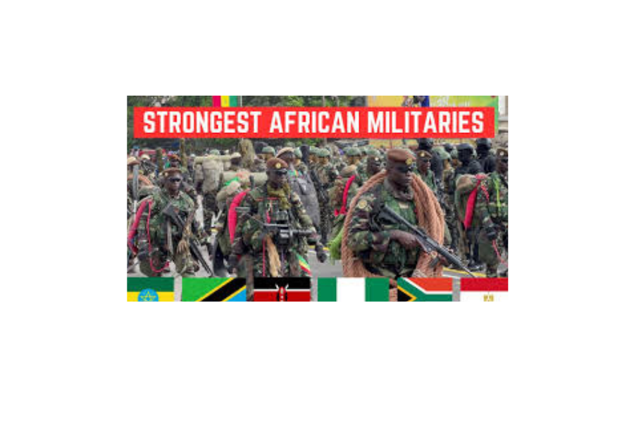 Top 10 African countries with the strongest military