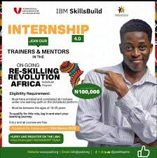 IBM SkillsBuild Internship 4.0 | Up N100,000 Allowance