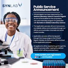 2025 SYNLAB BMLS Internship Program for Nigerians