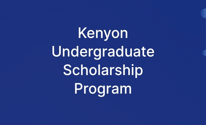 Kenyon Undergraduate Scholarship Program 2025