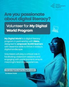 Junior Achievement Nigeria Digital Literacy Program 2025 | Apply Now