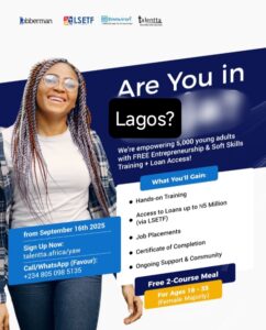 Lagos State Training Initiative Program 2025